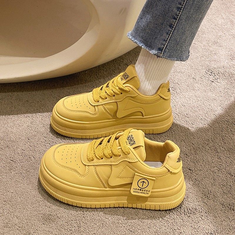 Jual Sepatu Kets Platform Retro Sepatu Kasual Wanita Populer Semua ...