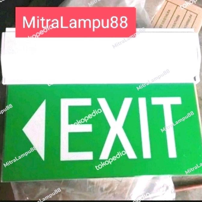 Jual Lampu Emergency Exit Gantung/Exit Lamp Led Vitalite Lampu Darurat ...