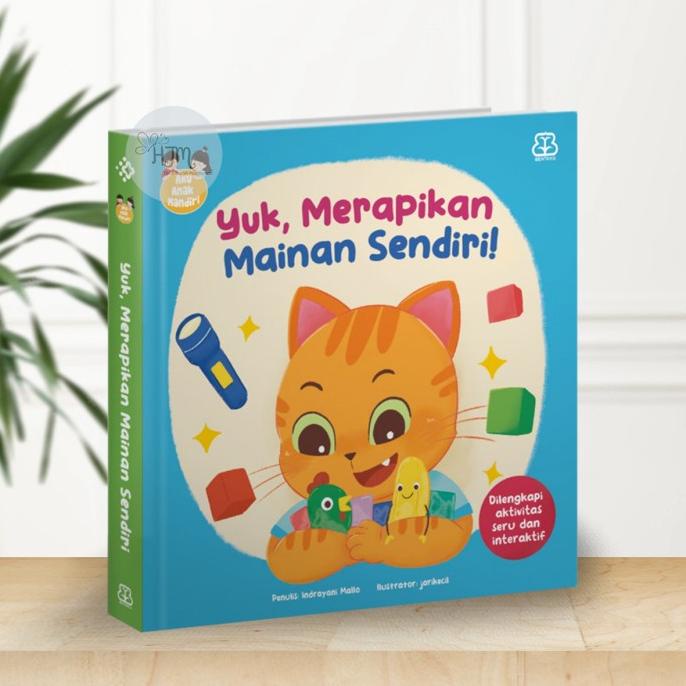 Jual Buku Balita Cerita Dongeng Bergambar Dua Bahasa Anak Merapikan ...