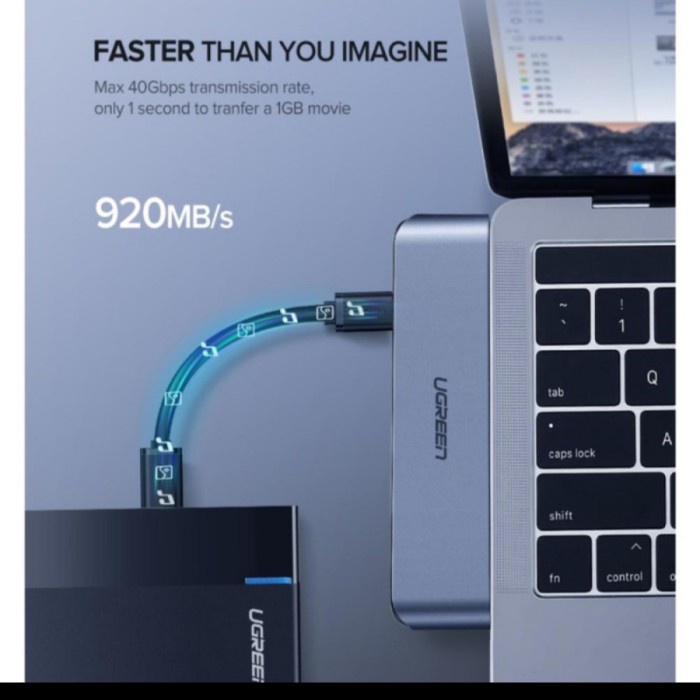 Jual Ugreen Adaptor UsbC Multifunction 6In1 Hdmi Adapter Macbook Air