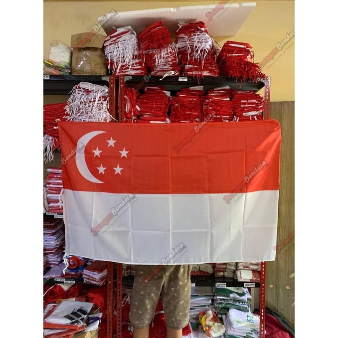 Jual Bendera Singapura Singapore Shopee Indonesia