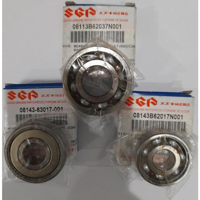 Jual Suzuki Genuine Part, Bearing Roda Dan Gear Belakang Set, FU 150 ...