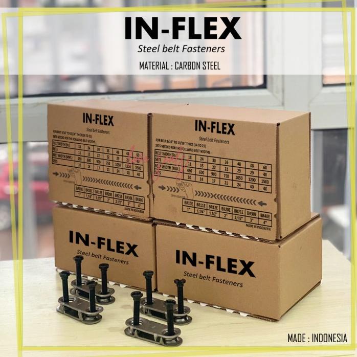 Jual Fastener belt belt conveyor BR12E 1 .5 INCH INFLEX flexco Selflex