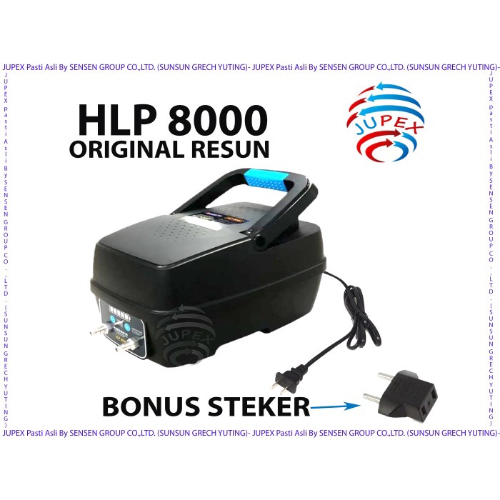 Jual HLP 8000 AERATOR ACDC ORIGINAL RESUN LOW NOISE AIR PUMP HLP 8000 ...