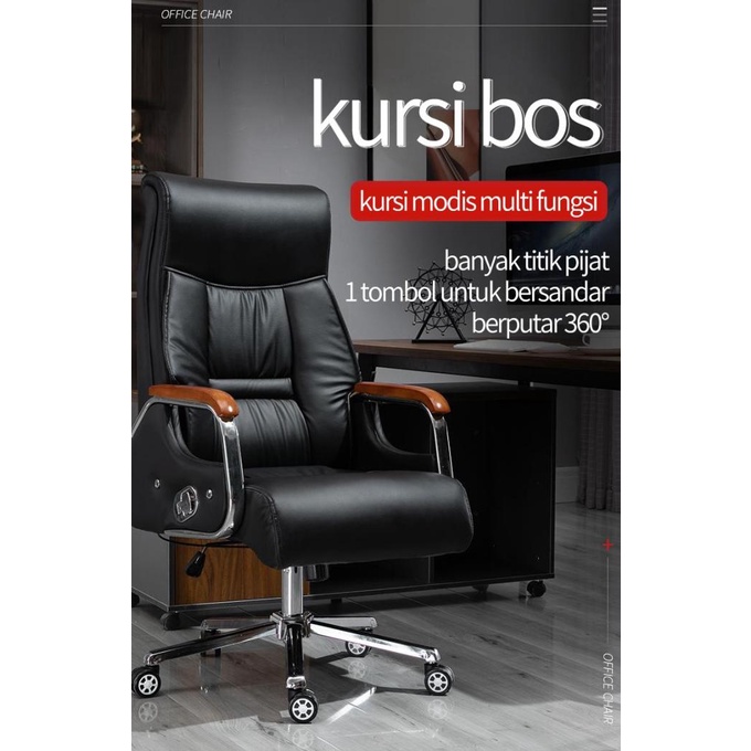 Jual Mbk Kursi Kulit Bos Original Kursi Kantor Berbaring Kursi