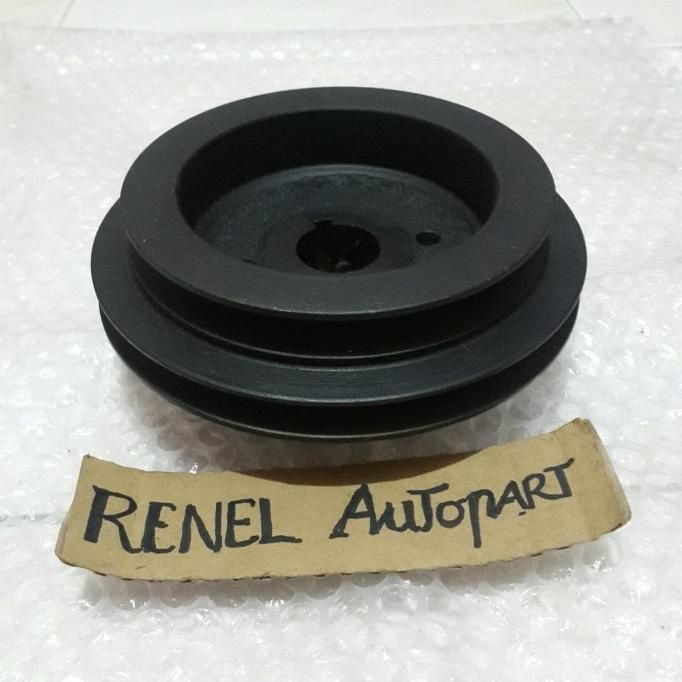 Jual Pulley ker kruk as crankshaft Kijang kapsul 7k The new produk Shopee Indonesia