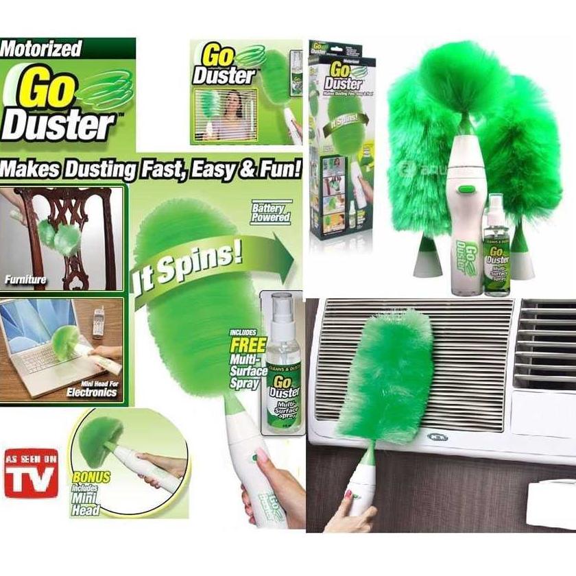 Jual Go Duster Electric Cleaner - Kemoceng Pembersih Debu Elektrik ...