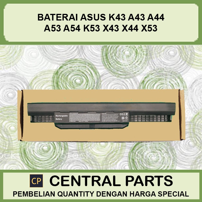 Batería de A32-K53 para ordenador portátil, pila de 10,8 V y 5200mAh