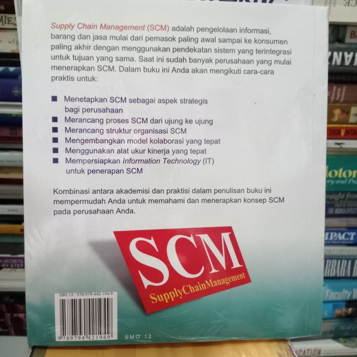 Jual Buku Ori Baru Produktivitas Dan Efisiensi Dengan Supply Chain ...