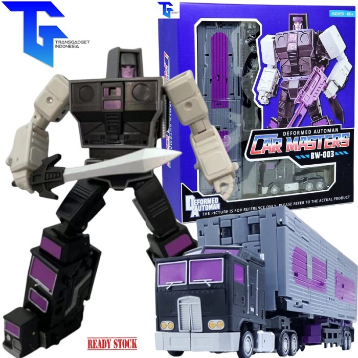 Jual Deformed Automan BW-003 Car Masters - Transformers Menasor ...