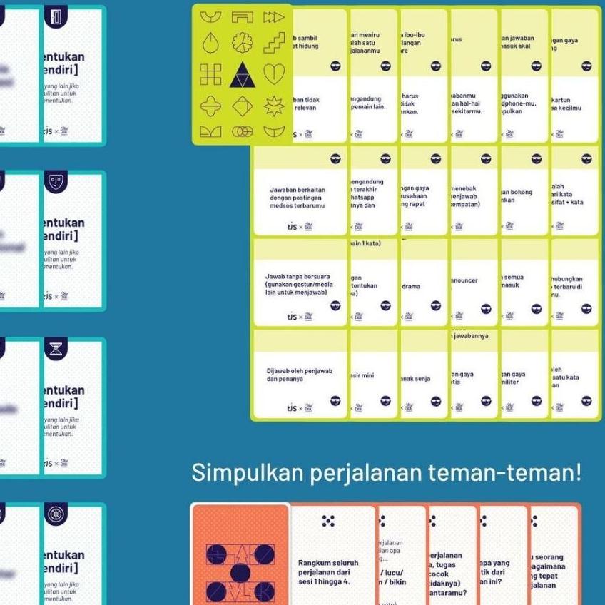 Jual Kartu Permainan Kiri Kanan Kenal Game Card Obrolan Pertanyaan Mainan Hobi Truth Or Dare
