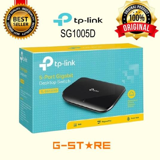 Jual Tp-Link Tl-Sg1005D Tplink Sg 1005D 5 Port Gigabit Desktop Switch ...