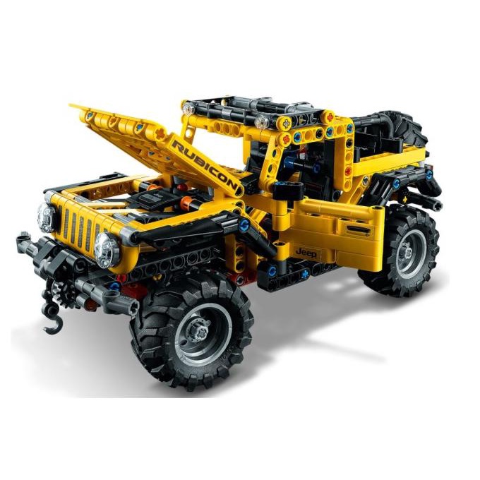 Jual LEGO Technic 42122 Jeep Wrangler Rubicon 4x4 Toy Model Off Roader ...