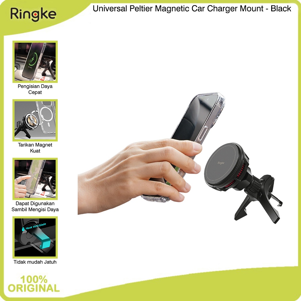 Qi2 Dashboard Wireless Car Charger With Low-Profile Mounting Arm - ESR - View #9