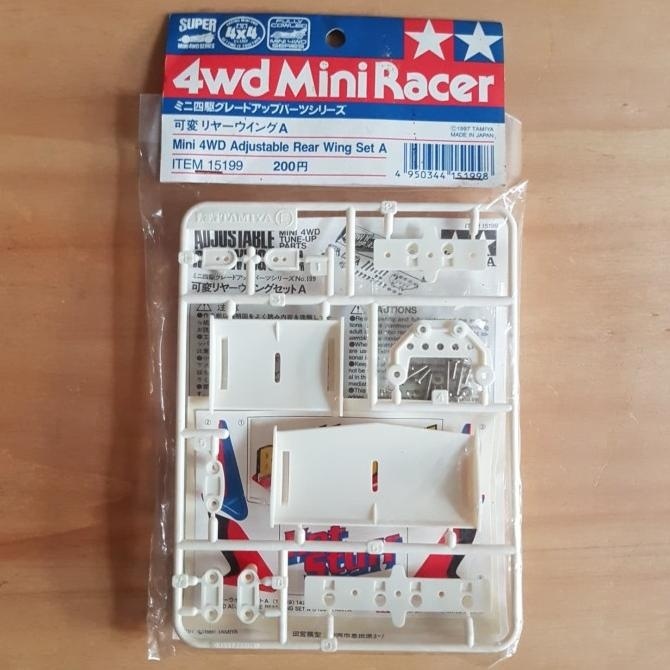 Jual mini 4wd adjustable rear wing set A | Shopee Indonesia
