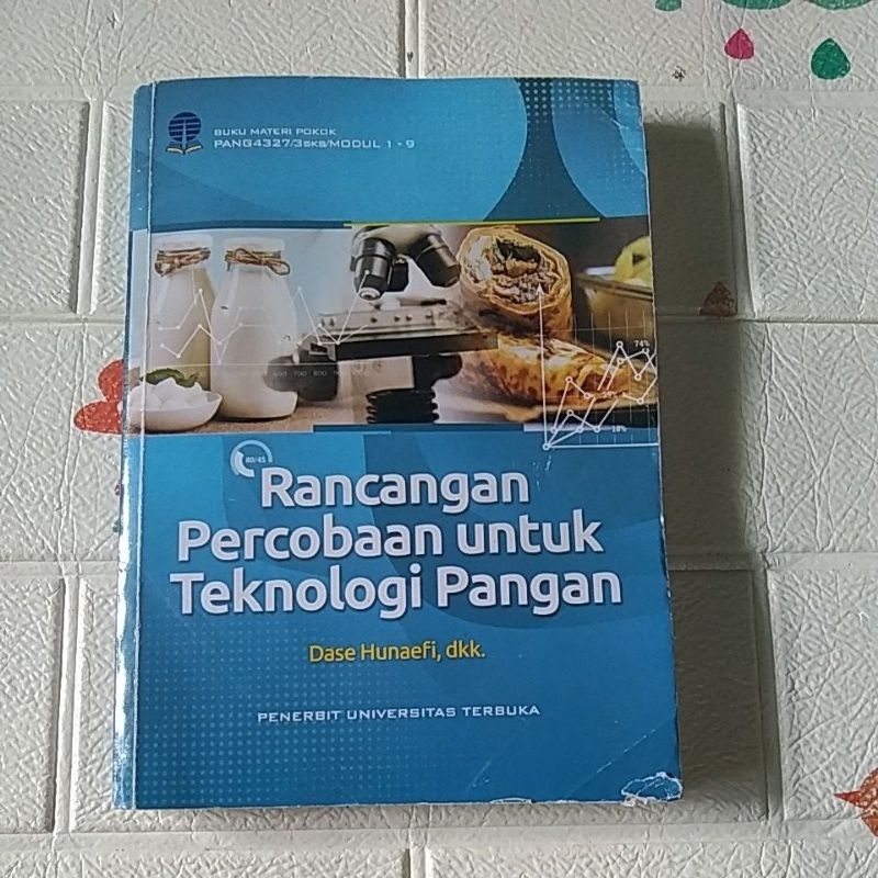 Jual RANCANGAN PERCOBAAN TEKNOLOGI PANGAN | Shopee Indonesia