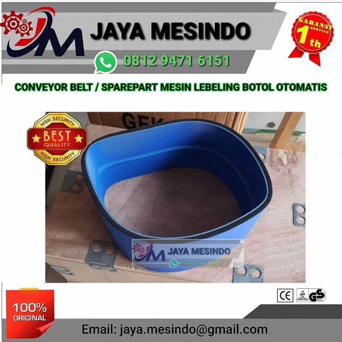 Jual Ready Conveyor Belt Sparepart Mesin Labeling Botol Limited ...