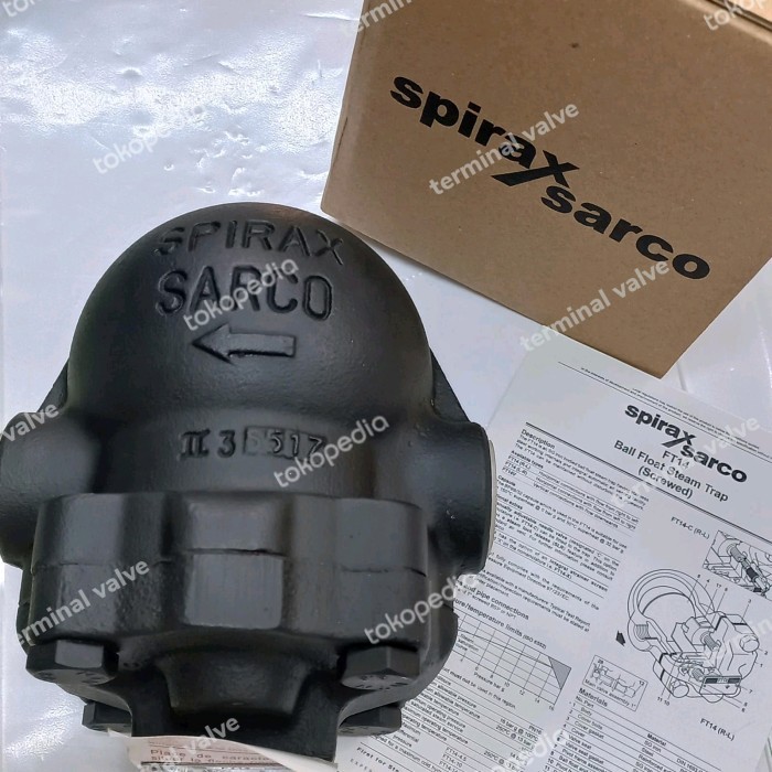 Jual Baru Ball Float Steam Trap Spirax Sarco Ft14 1/2/Ft14 Spirax Sarco ...