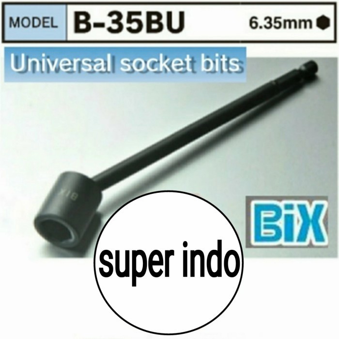 Jual New Ori Universal Socket Bits 35Bu10200A Merk Bix Japan B-35Bu ...