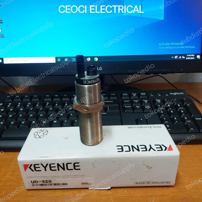 Jual New Ori New Keyence Ud-320 Sensor Ultrasonic Keyence Ud-320 Sensor ...