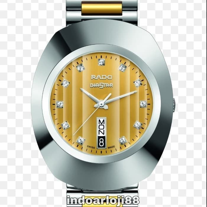 Jual Original Rado R12305304 Day Date Quartz Gold Dial Original Swiss Made Limited Shopee Indonesia