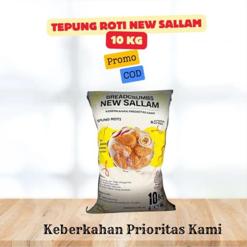 Jual Tepung Roti 10 Kg Merk New Sallam | Shopee Indonesia