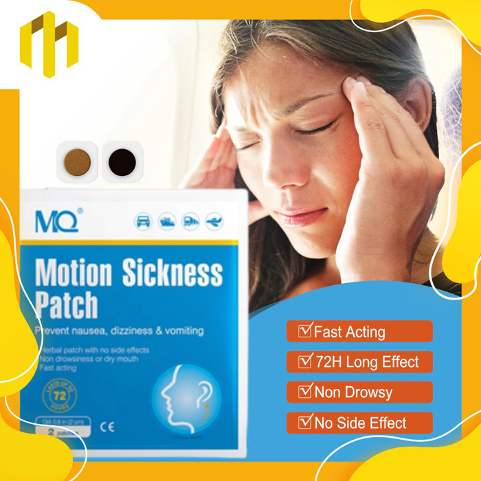 Jual KOYO ANTI MABUK MQ DARAT LAUT UDARA MOTION SICKNESS PATCH 14 PCS