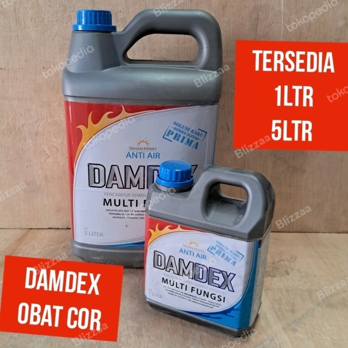 Jual Damdex 5ltr Damdex Multifungsi 5 Ltr Obat Cor Pengeras Beton 5 Liter Shopee Indonesia 8592