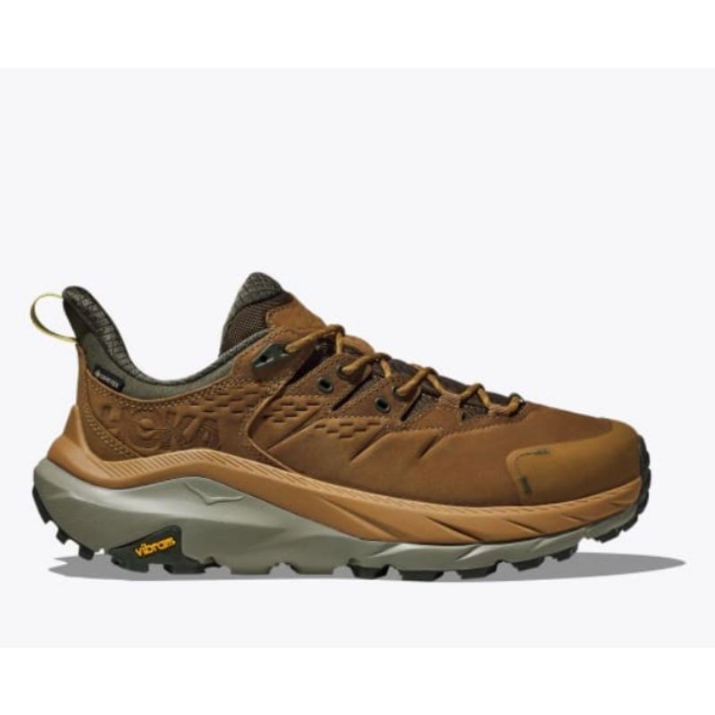 Jual Hoka Kaha 2 Low GTX Mens Hiking Shoes - Honey / Barley | Shopee ...