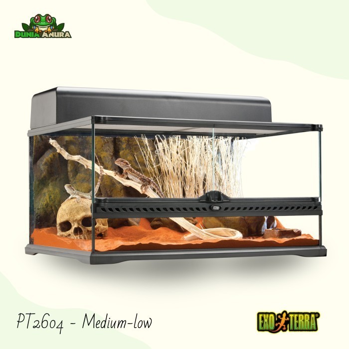 Jual HARGA DISC Exo Terra terrarium Amphibians & Reptile 60cm x
