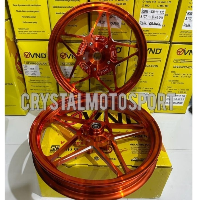 Jual Velg Racing Vnd V Speed Vario Velg Vario Velg Bintang Vario New Shopee Indonesia