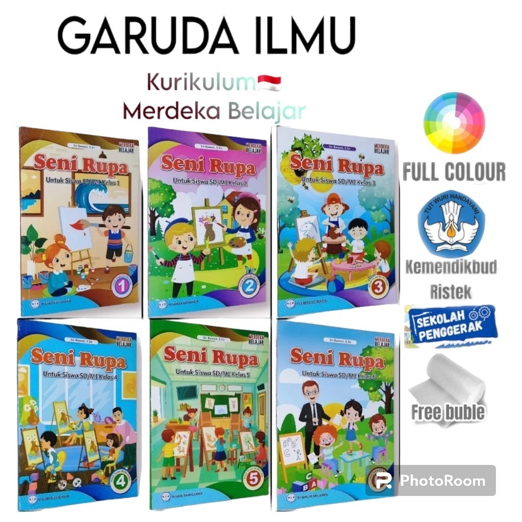 Jual Buku Terbaru Seni Rupa Sd Mi Kelas 1 6 Kurikulum Merdeka Gos