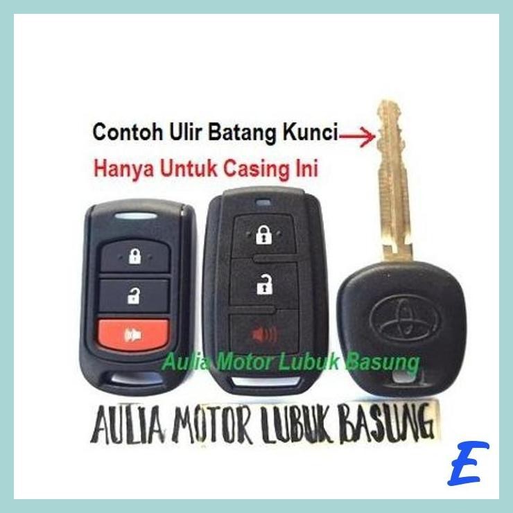 Jual AML CASING RUMAH KUNCI LIPAT FLIP KEY REMOTE TOYOTA ALL NEW AVANZA VELOZ RUSH ETIOS DLL