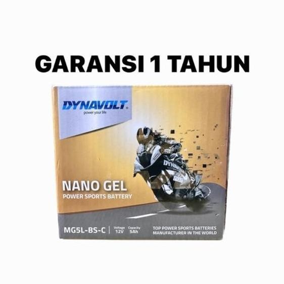 Jual Harga Promo Aki Motor Yamaha Aerox 155 Lexi Freego Mg5L Dynavolt