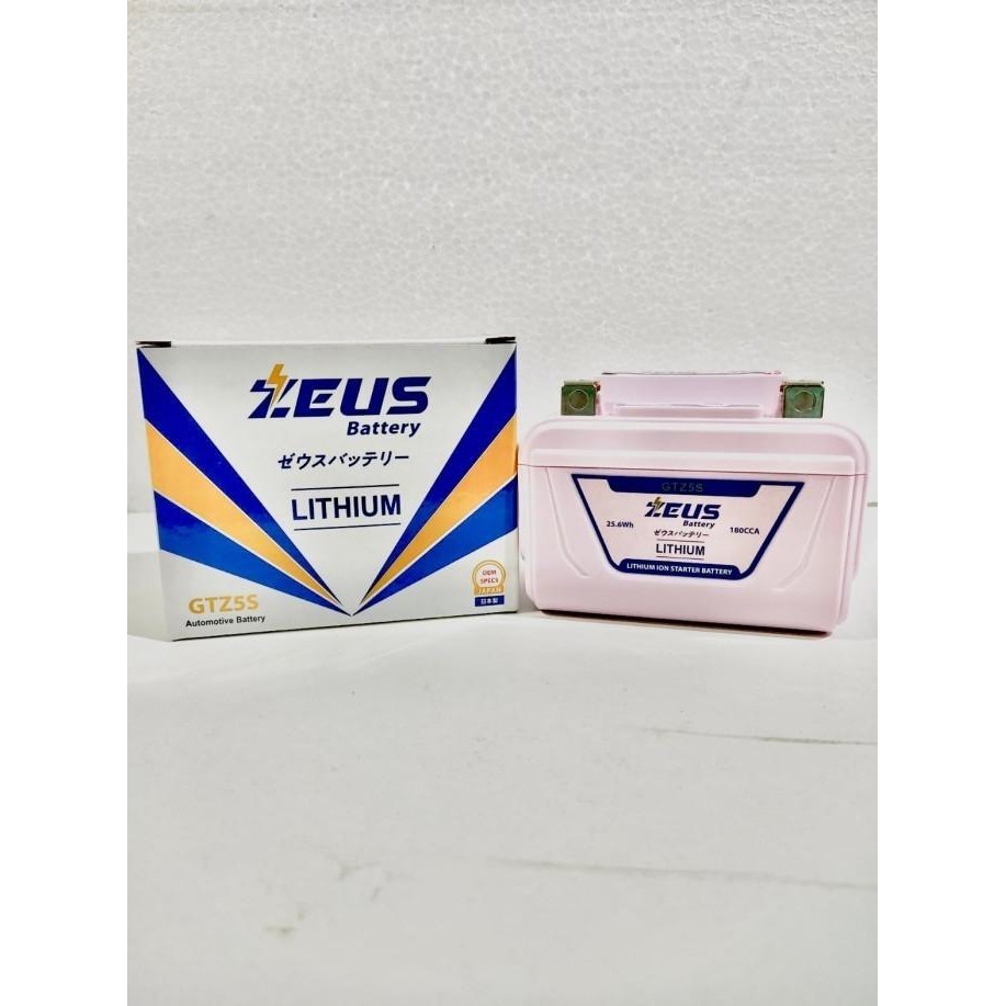 Jual Harga Promo Aki Motor Gtz5S Lithium Lifepo4 Zeus Original Starter