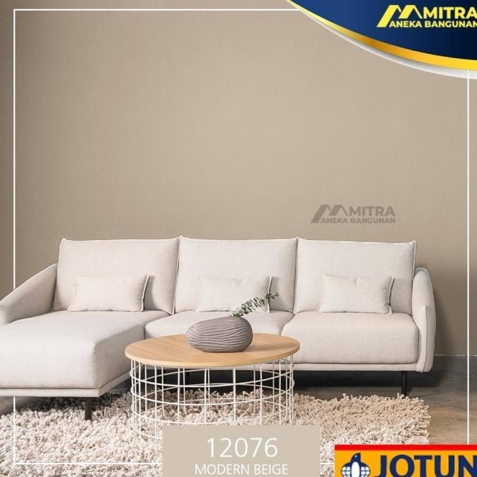 Jual Cat Tembok Jotun Interior Eksterior Modern Beige 12076 Beige Mocha Kualitas Premium 7009