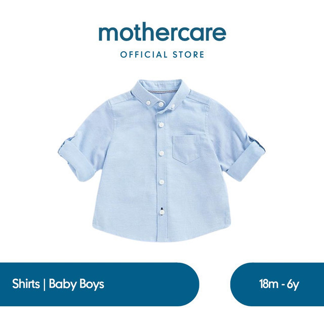 Mothercare Navy Oxford Shirt