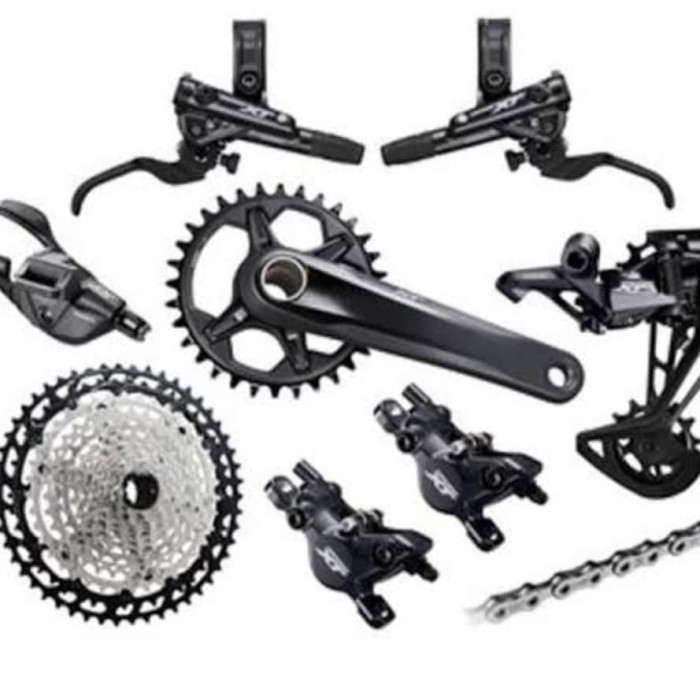 Jual Shimano Xt M8100 1X12 Speed Groupset M8120 Disc Brake 4 Piston ...