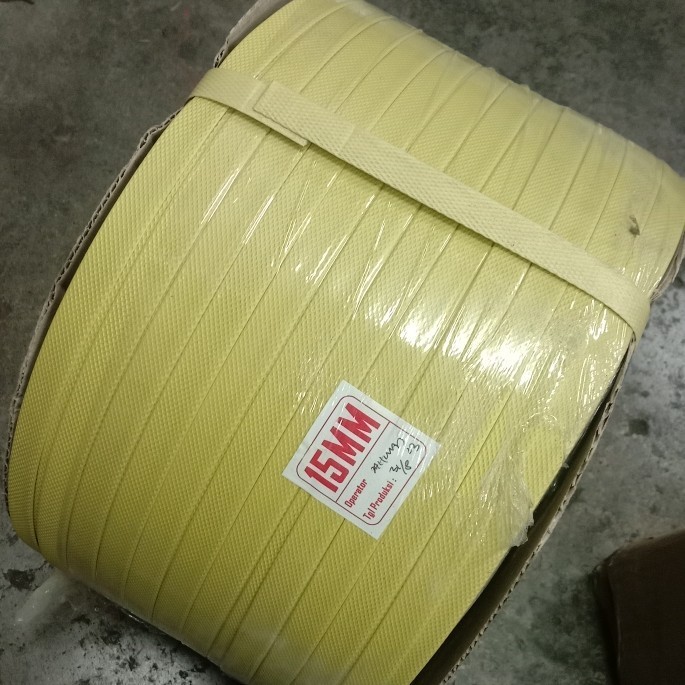 Jual tali strapping band 15mm 7 kg raja warna kuning 18f Shopee