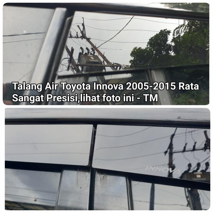 Jual Talang Air Innova 2005 2012 Rata Slim Flat Side Window Visor ...