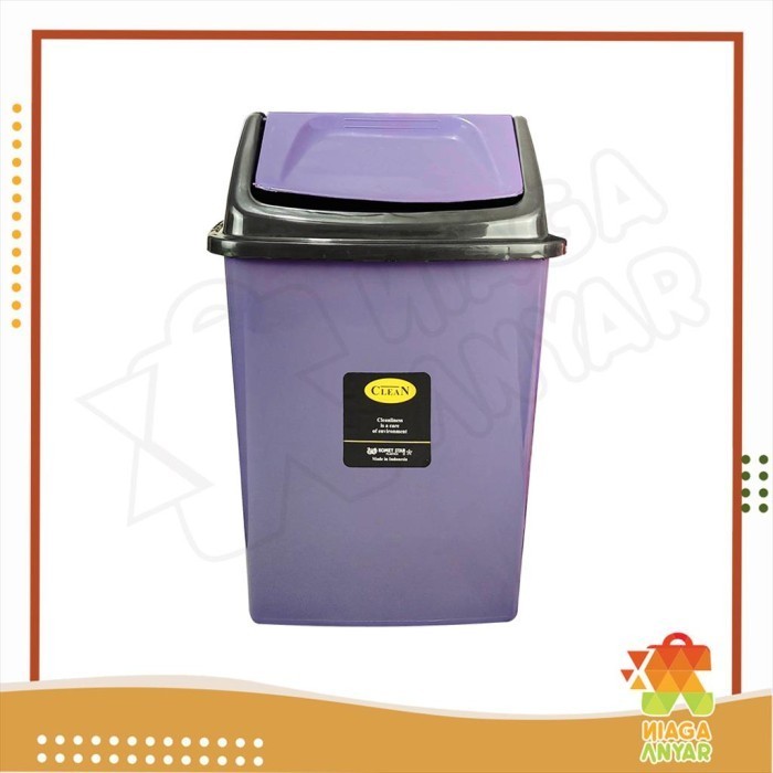 Jual Tempat Sampah Na Komet Star Tempat Sampah Abu 15 Liter Tong Kotak Bak Keranjang Ori 1276