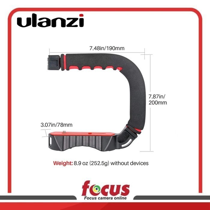 Jual Ulanzi U-Grip Pro Smartphone Camera Video Rig Stabilizer Grip ...
