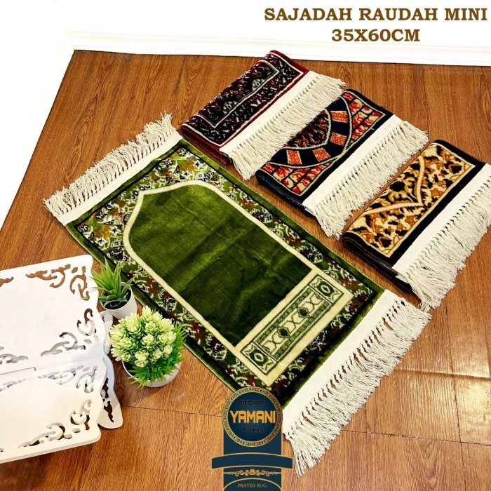 Jual Murah! TERBARU SAJADAH KECIL MUKA TEBAL MOTIF RAUDAH HALUS DAN ...