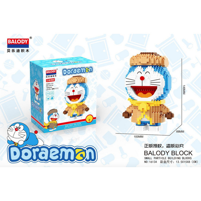 Micro Blocks Doraemon - Kit De Construction Miniatures Type Lego - Neuf Sans Marque