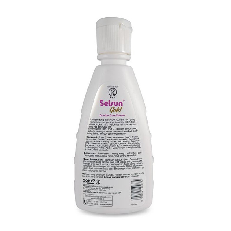 Jual Selsun Gold 120ml / Shampoo Anti Ketombe / Shampo Rambut Rontok ...