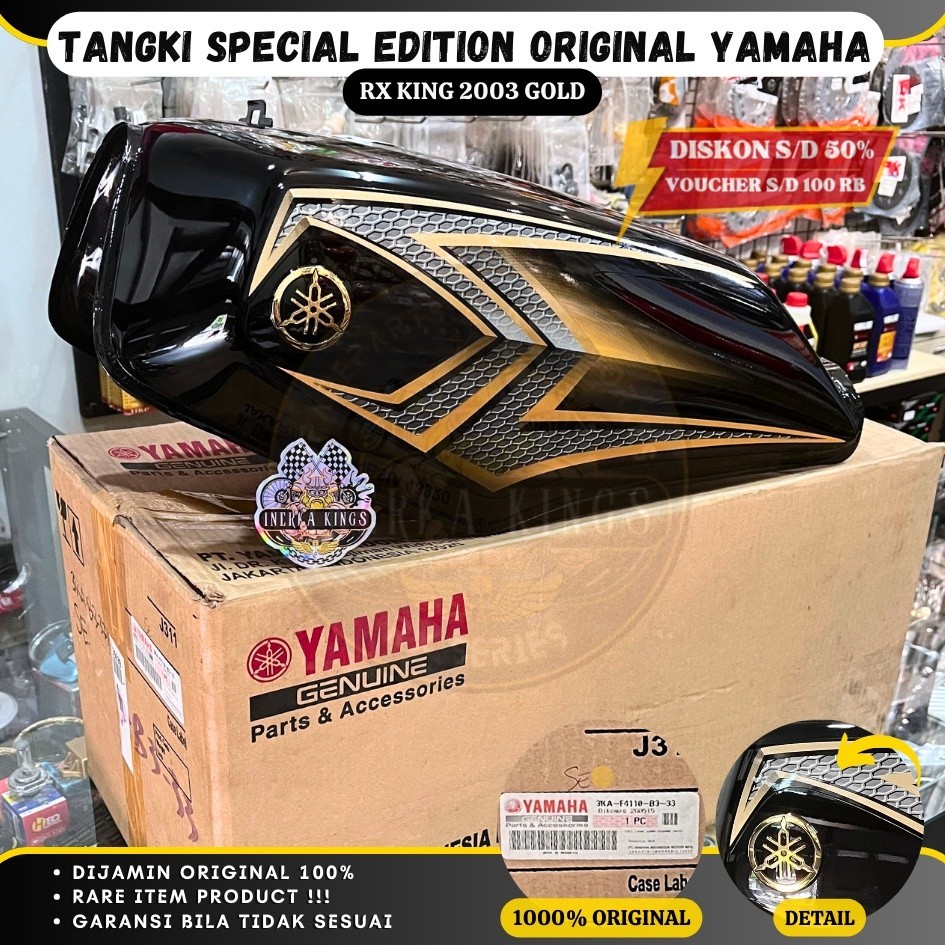 Jual Tangki Assy 2003 Rx King Spesial Edition RXS Original 3KA-F4110-B3 ...