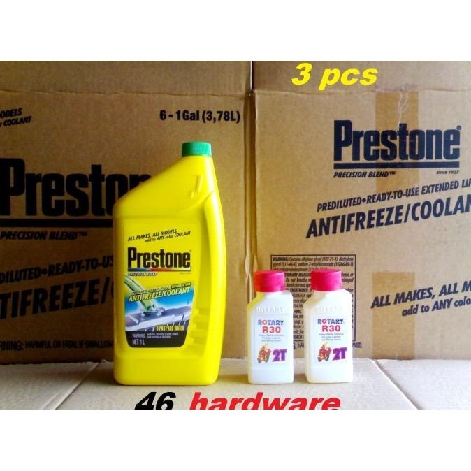 Jual PRESTONE Antifreeze COOLANT 1L AIR RADIATOR + ROTARY R30 2T RACING ...