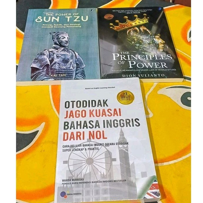 Jual Paket Buku The Power Of Sun Tzu Otodidak Jago Kuasai Bahasa Inggris Dari Nol The