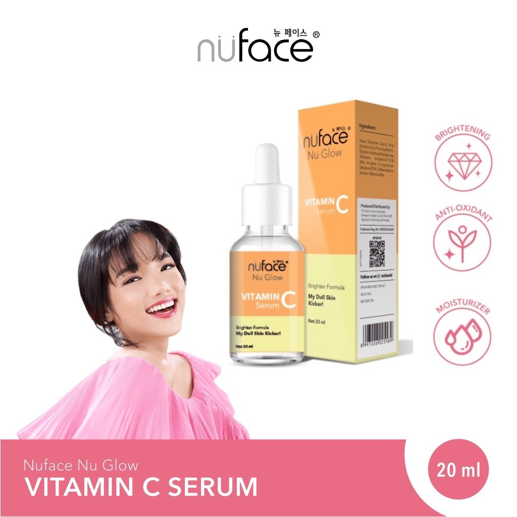 Jual Nuface Nu Glow Vitamin C Serum 20ml | Shopee Indonesia