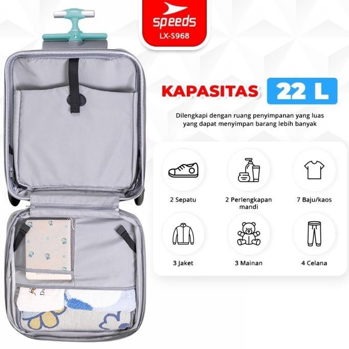 Jual Koper Anak 3in1 Multifungsi Stroller Dorong Smart Travel NUV S968 ...